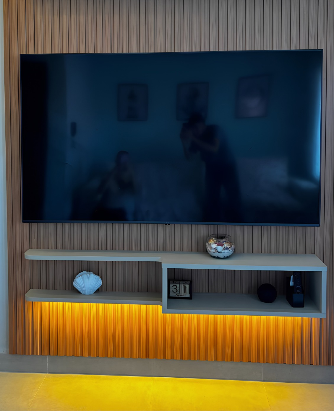 Painel Ripado para Sala de Estar — foto 2