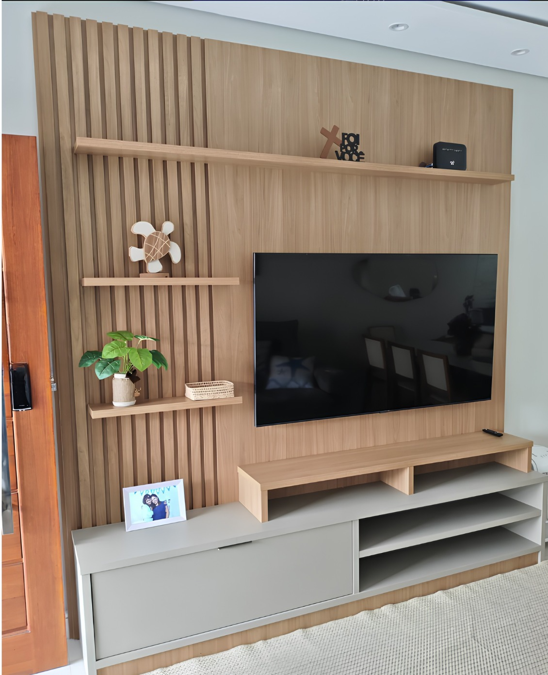 Cristaleira Planejada com LED