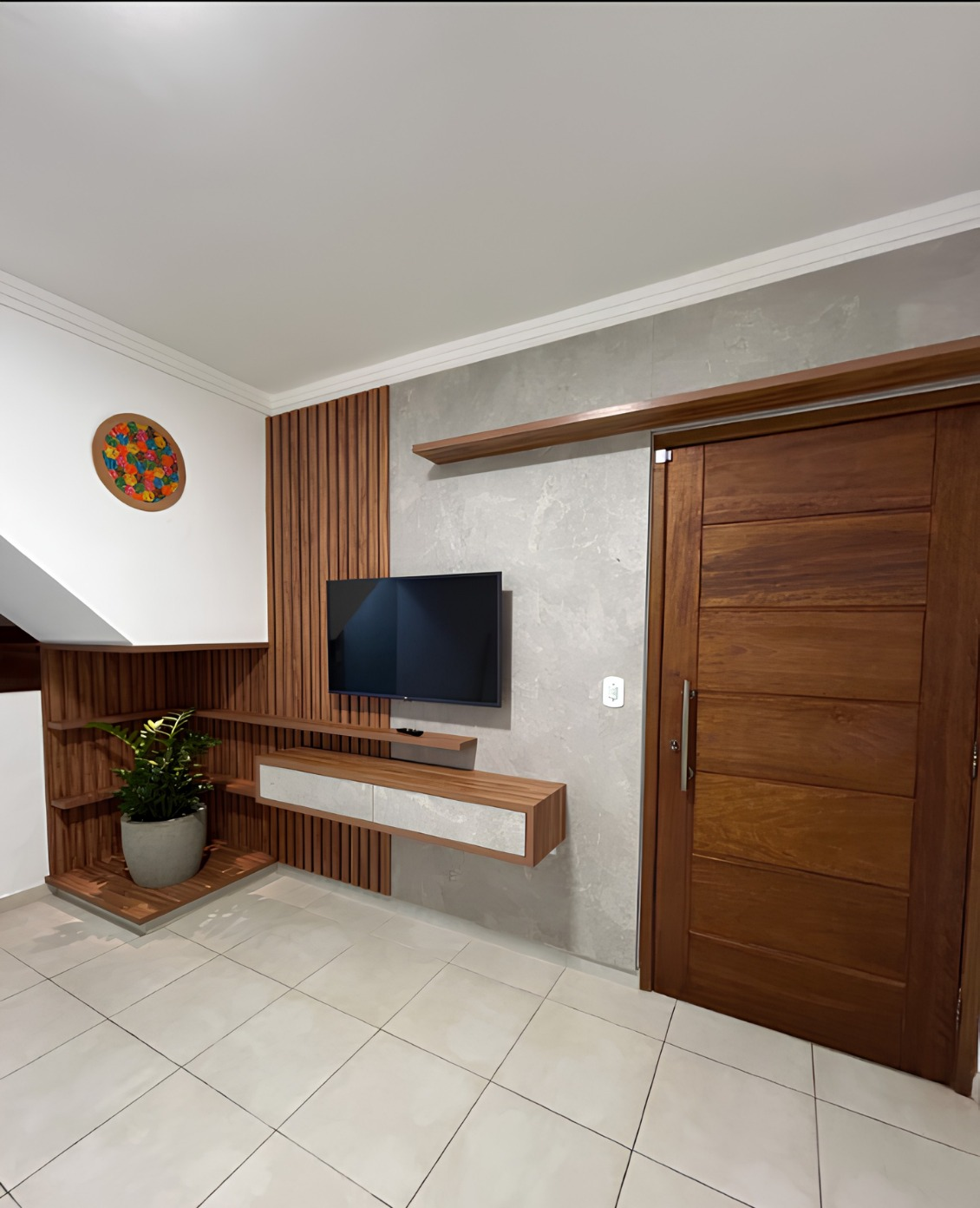 Painel Ripado para Sala de Estar — foto 3